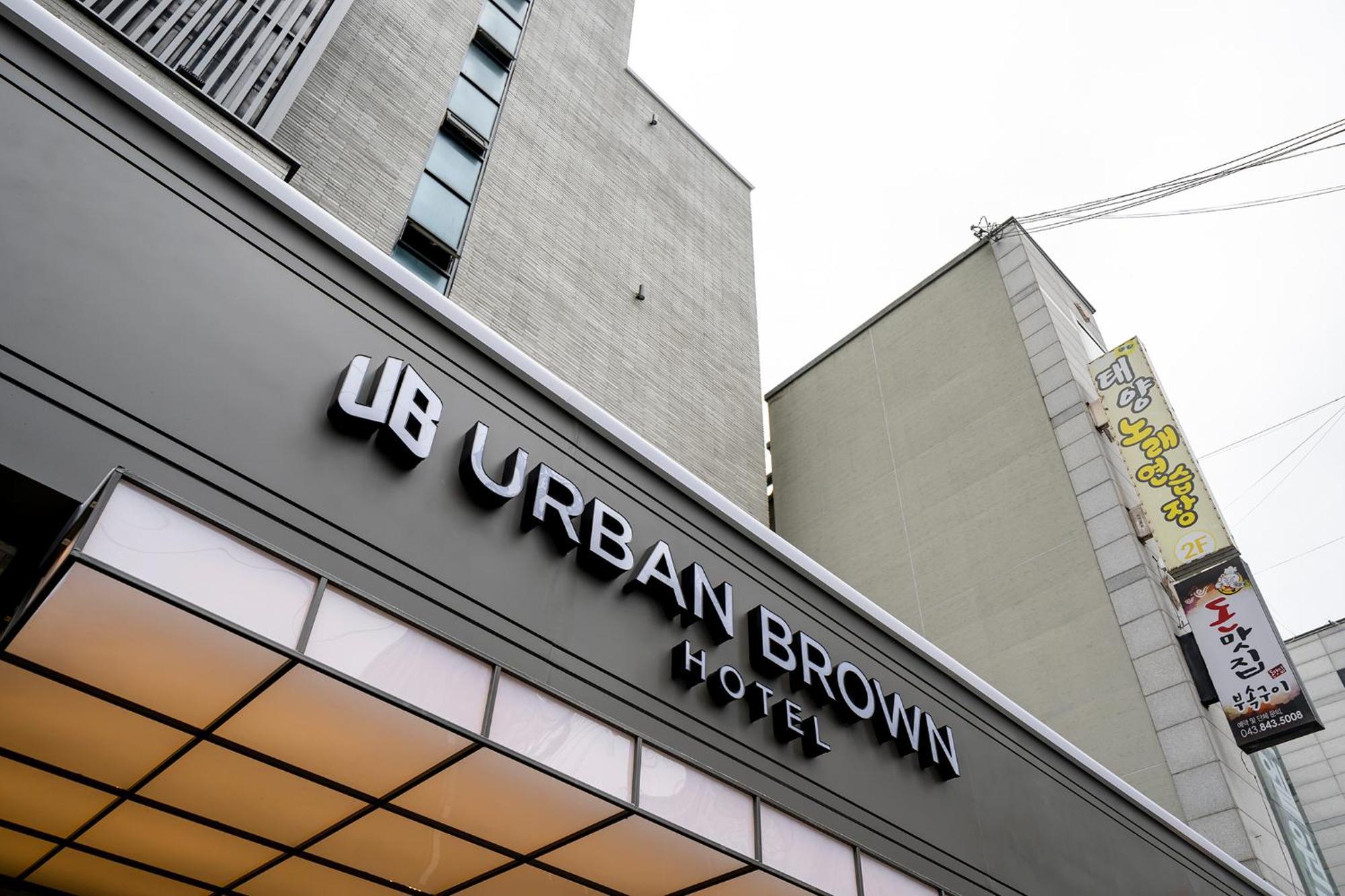 Urban Brown Hotel Chungju City Hall Bagian luar foto